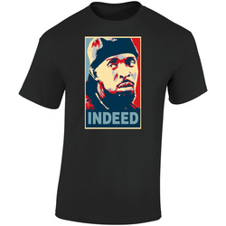 The Wire Omar Indeed Retro Graphic Unisex Soft Cotton Black T Shirt