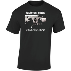 Beastie Boys Check Your Head Hip Hop Retro Graphic Unisex Soft Cotton Black T Shirt