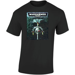 War Hammer Warhammer 40000 40k Video Game Retro Graphic Unisex Soft Cotton Black T Shirt