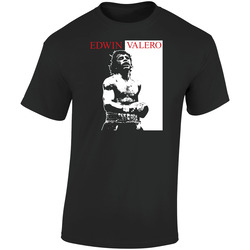 Edwin Valero Scarface Style Boxing Retro Graphic Unisex Soft Cotton Black T Shirt