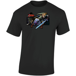 The Legend Of Zelda Twilight Princess Video Game Retro Graphic Unisex Soft Cotton Black T Shirt