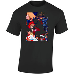 Star Blazers Yamato Custom Art Anime Retro Graphic Unisex Soft Cotton Black T Shirt