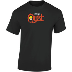 Jonny Quest Retro Cartoon Retro Graphic Unisex Soft Cotton Black T Shirt