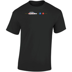 Ghostbusters Pacman Ghosts Retro Video Game Retro Graphic Unisex Soft Cotton Black T Shirt