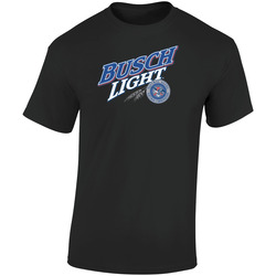 Busch Beer Light Bud New Anheuser Retro Graphic Unisex Soft Cotton Black T Shirt