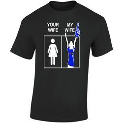 New England Patriots T Shirt Sports Football Tee Your Wife My Wife Funny Sporting Unisex Apparel Retro Graphic Unisex Soft Cotton Black T Shirt