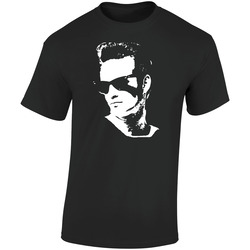 Luke Perry Dylan Mckay 90210  V6 Retro Graphic Unisex Soft Cotton Black T Shirt