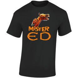 Mister Ed Horse Classic Retro Graphic Unisex Soft Cotton Black T Shirt