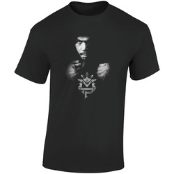 Pacman 7 Hitam Retro Graphic Unisex Soft Cotton Black T Shirt