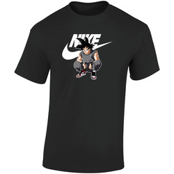 Naigo Retro Graphic Unisex Soft Cotton Black T Shirt