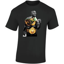 Roy Jones Junior Jr Boxing Champ Retro Graphic Unisex Soft Cotton Black T Shirt