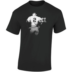 Respect Derek Jeter Re2pect Retro Graphic Unisex Soft Cotton Black T Shirt