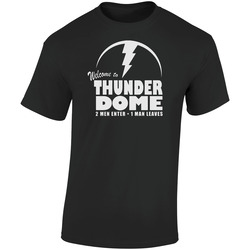 Mad Max Welcome To Thunderdome Retro Graphic Unisex Soft Cotton Black T Shirt