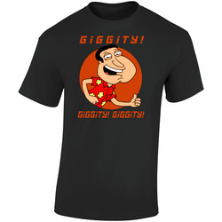 Family Guy Quagmire Retro Graphic Unisex Soft Cotton Black T Shirt