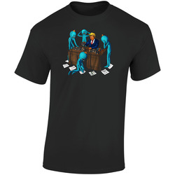 Donald Trump Mr Meeseeks Rick And Morty Anti Trump Funny Retro Graphic Unisex Soft Cotton Black T Shirt