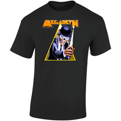 Megadeth Metal Rock N Roll Clockwork Orange Retro Retro Graphic Unisex Soft Cotton Black T Shirt
