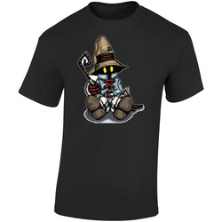 Vivi Final Fantasy Black Mage Hero Retro Graphic Unisex Soft Cotton Black T Shirt