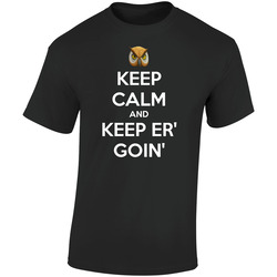 Keep Calm And Keep Er' Goin' Vanoss Owl Head Retro Graphic Unisex Soft Cotton Black T Shirt