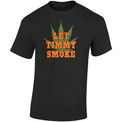 Tim Lincecum Let Timmy Smoke San Fransisco Retro Graphic Unisex Soft Cotton Black T Shirt