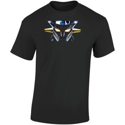 Shin Mazinger Z Anime Retro Graphic Unisex Soft Cotton Black T Shirt