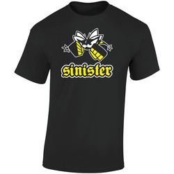 Anderson Silva Sinister Bee Mma Retro Graphic Unisex Soft Cotton Black T Shirt