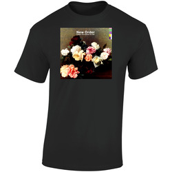 New Order Power Corruption And Lies Album Retro Graphic Unisex Soft Cotton Black T Shirt