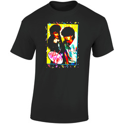Hall And Oates Retro New Wave Rock Retro Graphic Unisex Soft Cotton Black T Shirt