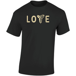 Kobe Love Black Mamba Last Game Fan Retire Basketball Retro Graphic Unisex Soft Cotton Black T Shirt
