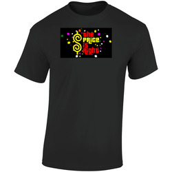 The Price Is Right Game Show Retro Graphic Unisex Soft Cotton Black T Shirt