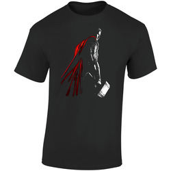 Thor Movie Retro Graphic Unisex Soft Cotton Black T Shirt