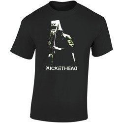 Buckethead Rock Music Guitar Retro Graphic Unisex Soft Cotton Black T Shirt