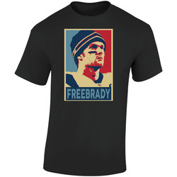 New Free Tom Brady Tee Retro Graphic Unisex Soft Cotton Black T Shirt