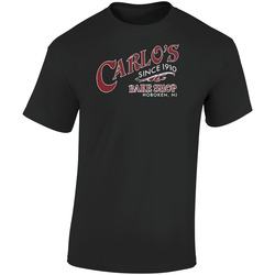 Carlos Bake Shop Cake Boss Retro Graphic Unisex Soft Cotton Black T Shirt