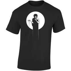 Sandman Comic Cartoon Retro Graphic Unisex Soft Cotton Black T Shirt