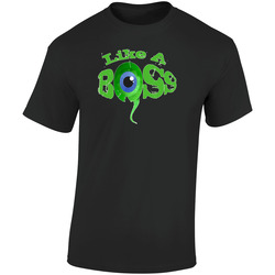 Like A Boss Jacksepticeye Youtuber Retro Graphic Unisex Soft Cotton Black T Shirt