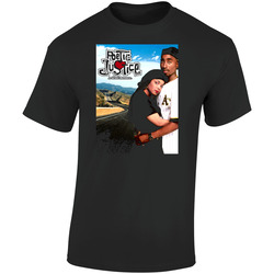 Poetic Justice Movie Retro Graphic Unisex Soft Cotton Black T Shirt
