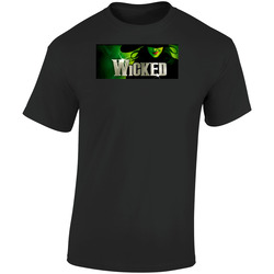 Wicked The Musical Logo Retro Graphic Unisex Soft Cotton Black T Shirt
