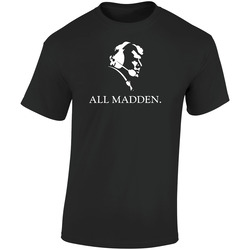 All Madden Tv Documentary John Madden Retro Graphic Unisex Soft Cotton Black T Shirt