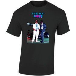 Jim Mcmahon And Walter Payton Chicago Retro Football Retro Graphic Unisex Soft Cotton Black T Shirt