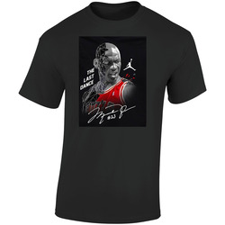 The Last Dance - Michael Jordan Retro Graphic Unisex Soft Cotton Black T Shirt