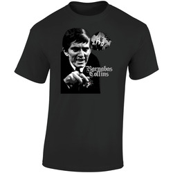 Barnabas Collins Dark Shadows Vintage Soap Retro Graphic Unisex Soft Cotton Black T Shirt