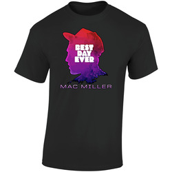 Mac Miller Rap Hip Hop Retro Graphic Unisex Soft Cotton Black T Shirt