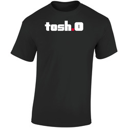 Tosh O Comedy Central Retro Graphic Unisex Soft Cotton Black T Shirt