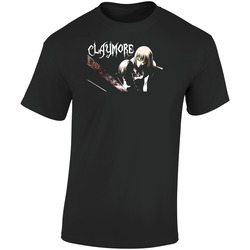 Claymore Anime Manga Retro Graphic Unisex Soft Cotton Black T Shirt Claymore Anime Manga Retro Graphic Unisex Soft Cotton Black T Shirt