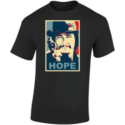 Charles Bronson Hope Retro Graphic Unisex Soft Cotton Black T Shirt