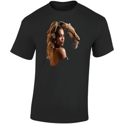 Beyonce Nala Lion King 2019 Movie  Unisex Retro Graphic Unisex Soft Cotton Black T Shirt