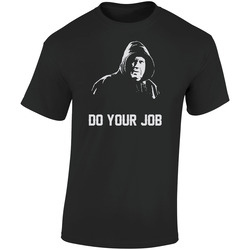 Do Your Job Bill Belichick Greatest Coach Ever New England Football Fan Retro Graphic Unisex Soft Cotton Black T Shirt