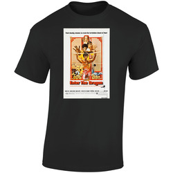 Enter The DragonÂ cool 70's Vintage Classic Action Movie  Fan Retro Graphic Unisex Soft Cotton Black T Shirt