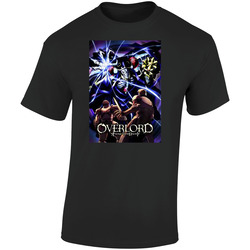 Overlord Anime Tv Show Cool Fan Retro Graphic Unisex Soft Cotton Black T Shirt Overlord Anime Tv Show Cool Fan Retro Graphic Unisex Soft Cotton Black T Shirt