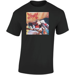 Mayhem - Dawn Of The Black Hearts Retro Graphic Unisex Soft Cotton Black T Shirt